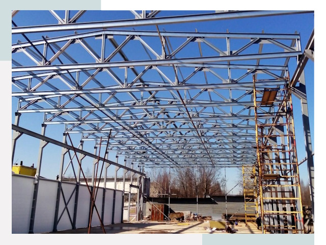 Строительство цехов в Курган от 619 руб. под ключ