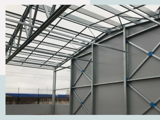 Каркасные ангары от СтальСтрой-Крг по цене от 619 руб.