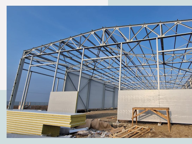 Утепленные ангары в Курган от 619 руб. за м²