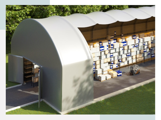 Тентовые ангары в Кургане