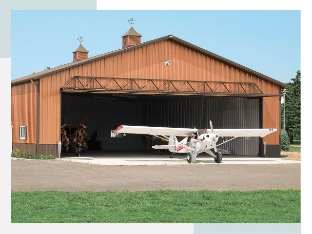 Ангары для самолетов в Кургане