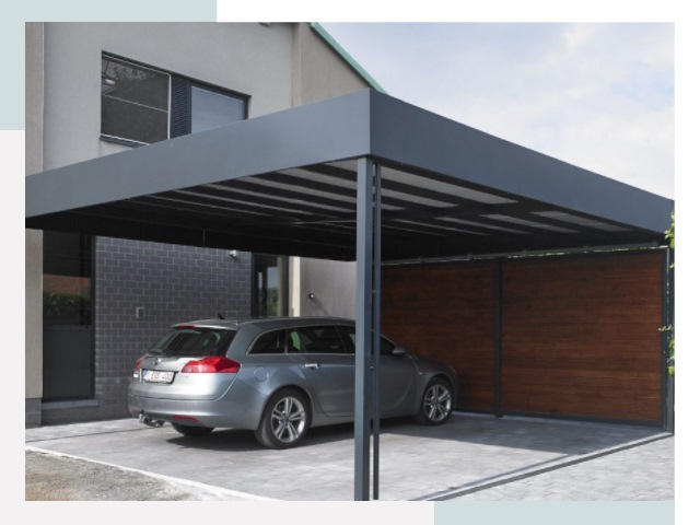 Металлические навесы в Кургане