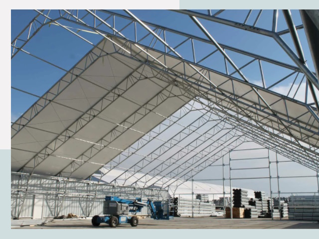 Каркасно-тентовые сооружения от СтальСтрой-Крг по цене 619 руб.