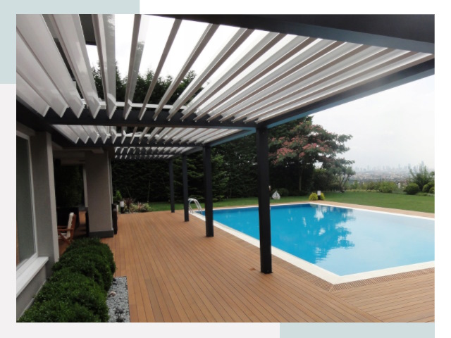 Перголы в Кургане