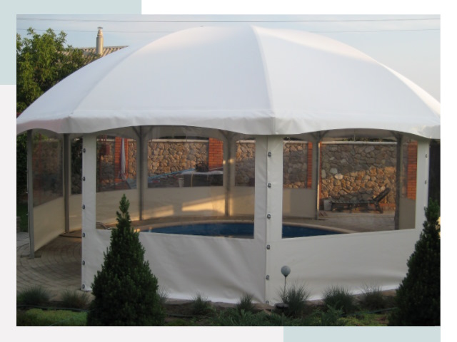 Тентовые павильоны в Кургане