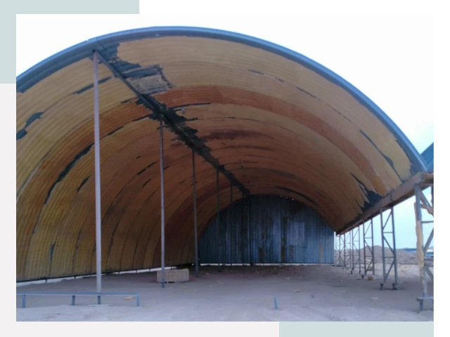 Реконструкция ангаров в Кургане