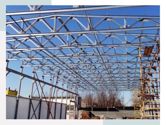 Металлокаркасы для складов в Кургане