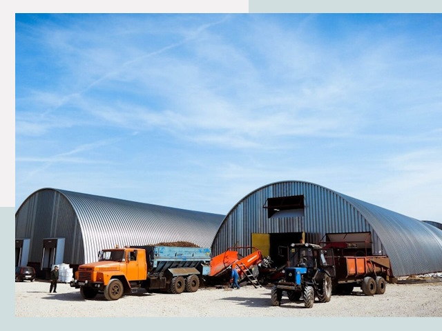 Ангары для спецтехники в Кургане