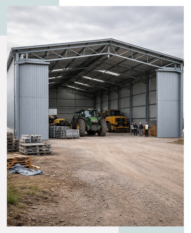 Ангары для сельхозтехники в Кургане от 20618 р. | СтальСтрой-Крг